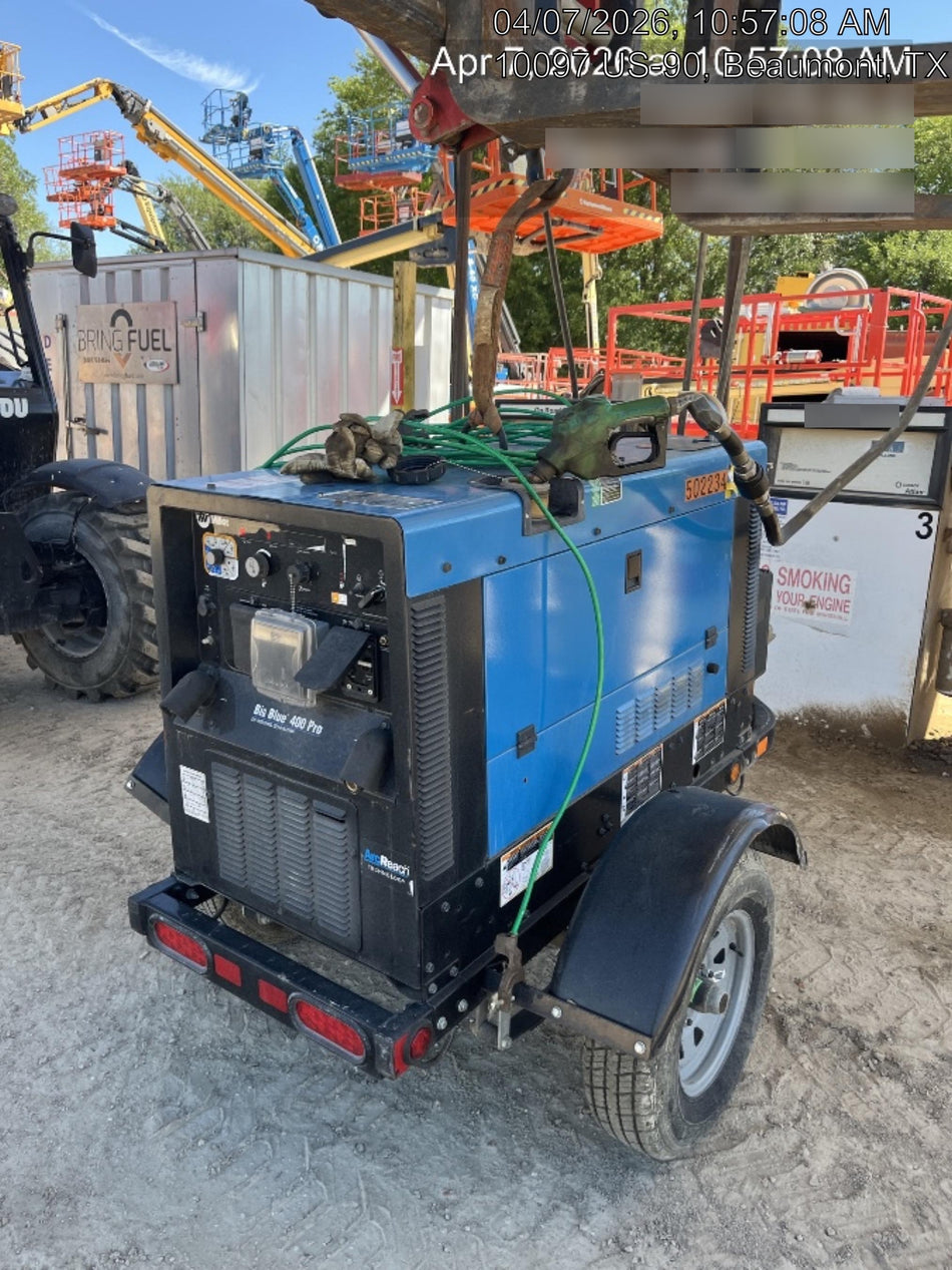 2025 MILLER ELECTRIC BIG BLUE 400
