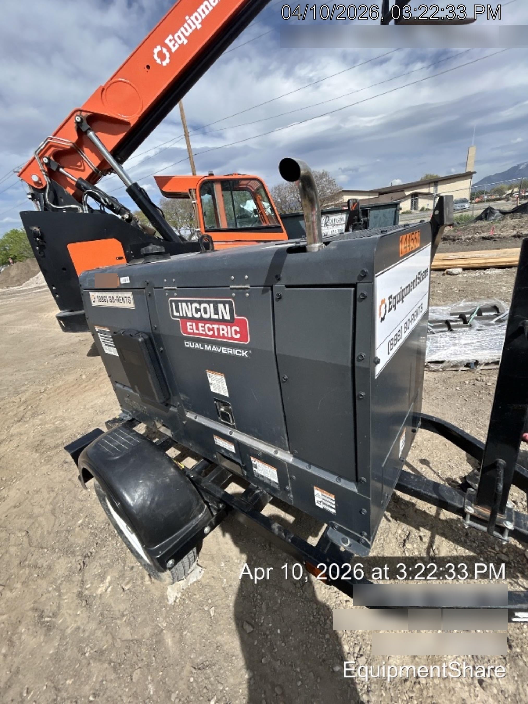 2021 Lincoln Electric Dual Maverick 200/200X Ready Pak 3 (includes trailer, cable rack, fender light kit)