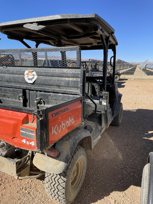 2022 Kubota RTV-X1140W-H Plastic Canopy, Windshield Acrylic Clear, LED Strobe Light, Wire Harness Kit, Back up Alarm