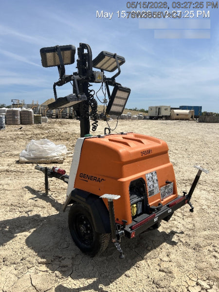 2024 Generac MLT2 Diesel, Flex Switch 120V Input, Powerzone Controller, 
(4) 320W LED Lights, 4kW Generator, 39.9 Gal Fuel Tank, 2" Ball, T3