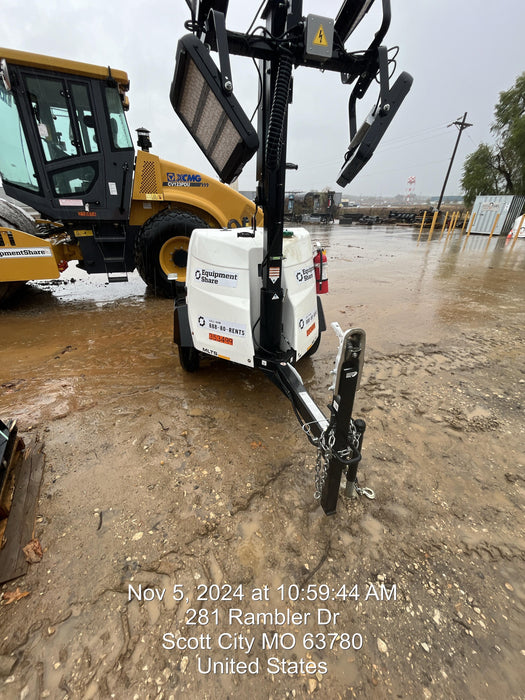2023 Generac MLT2 Diesel, Flex Switch 120V Input, Powerzone Controller, (4) 320W LED Lights, 4kW Generator, 39.9 Gal Fuel Tank, 2" Ball, T3