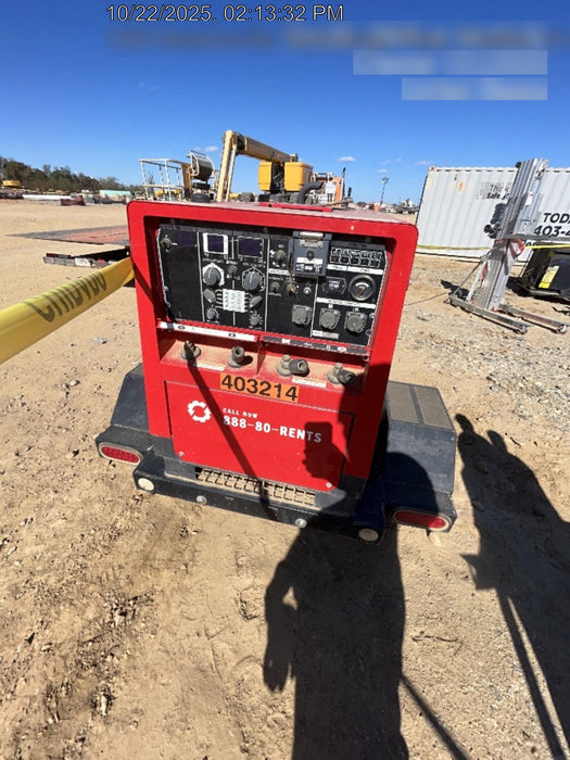 2024 Shindaiwa DGW400MDL Kubota D902 Engine, 23 HP, Dual Op Welder, Wire, Arc, Droop Stick, Tig, and CC Stick Functionality, Simulphase, 3 Phase and 1 Phase Gen Output, Single Axle NB Trlr, Slr Trckl Chrg 12V 12W, Fire Ext