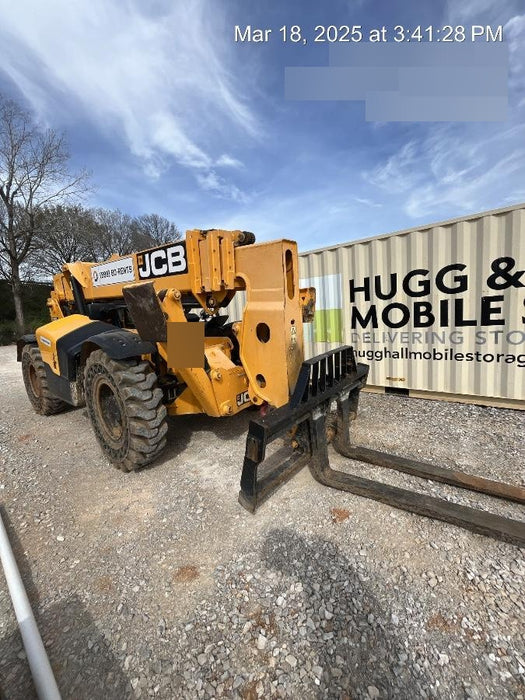 2019 JCB 510-56 Open ROPS, 74 HP, Solid Tires, Worklights, Beacon, Aux Hydraulics, Lifting Eye, 60" Carriage/60" Forks