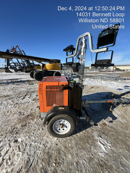 2024 Wanco WLTT-4MM4K Diesel, Deep Sea Controller, Shore Power Plug, Auto Start, (4) 350W LED Floodlights, 4kW Generator, 60 Gal Fuel Tank, 2" Ball, T3