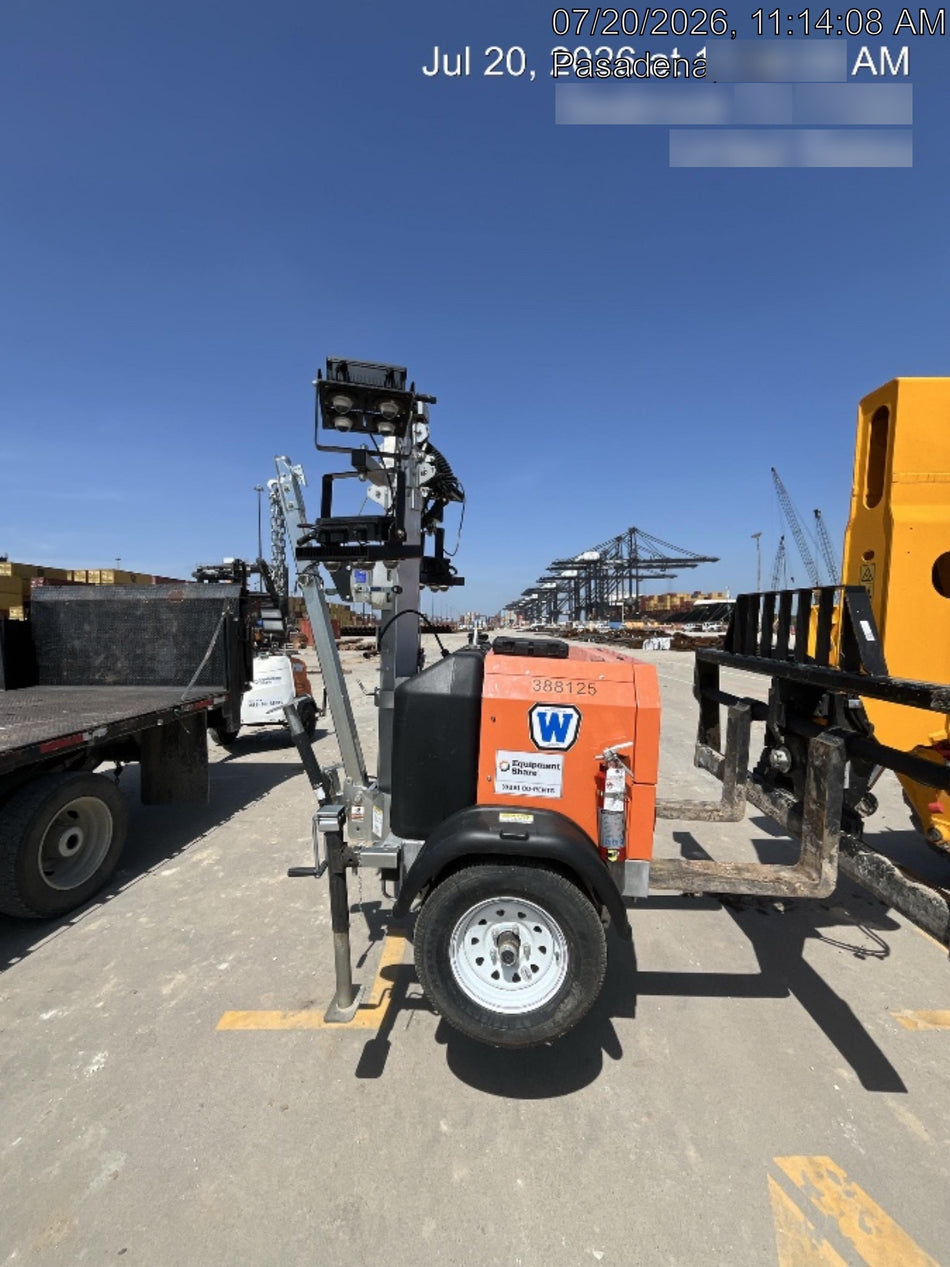 2024 Wanco WLTT-4MM4K Diesel, Deep Sea Controller, Shore Power Plug, Auto Start, (4) 350W LED Floodlights, 4kW Generator, 60 Gal Fuel Tank, 2" Ball, T3