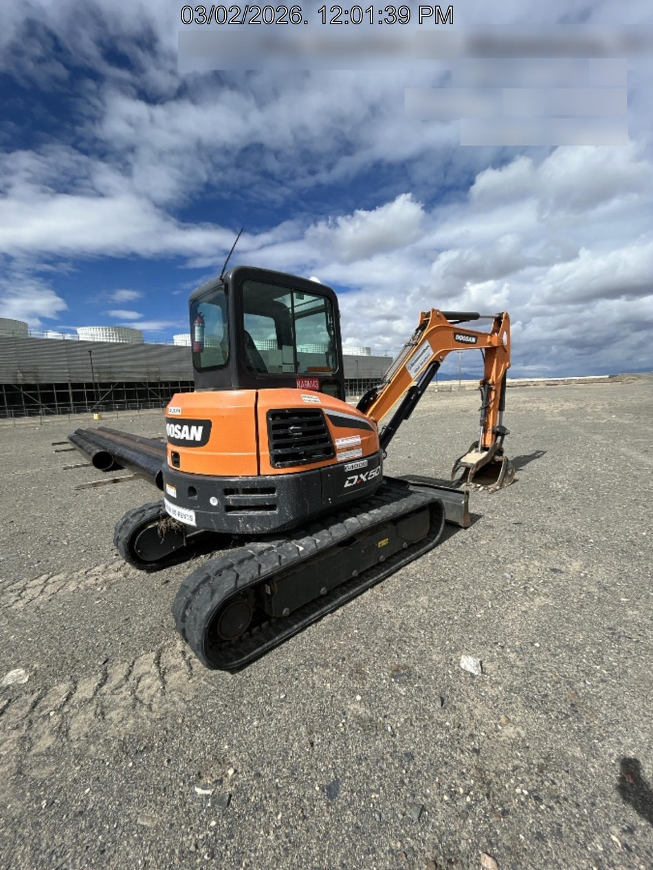 2019 DOOSAN DX50-5