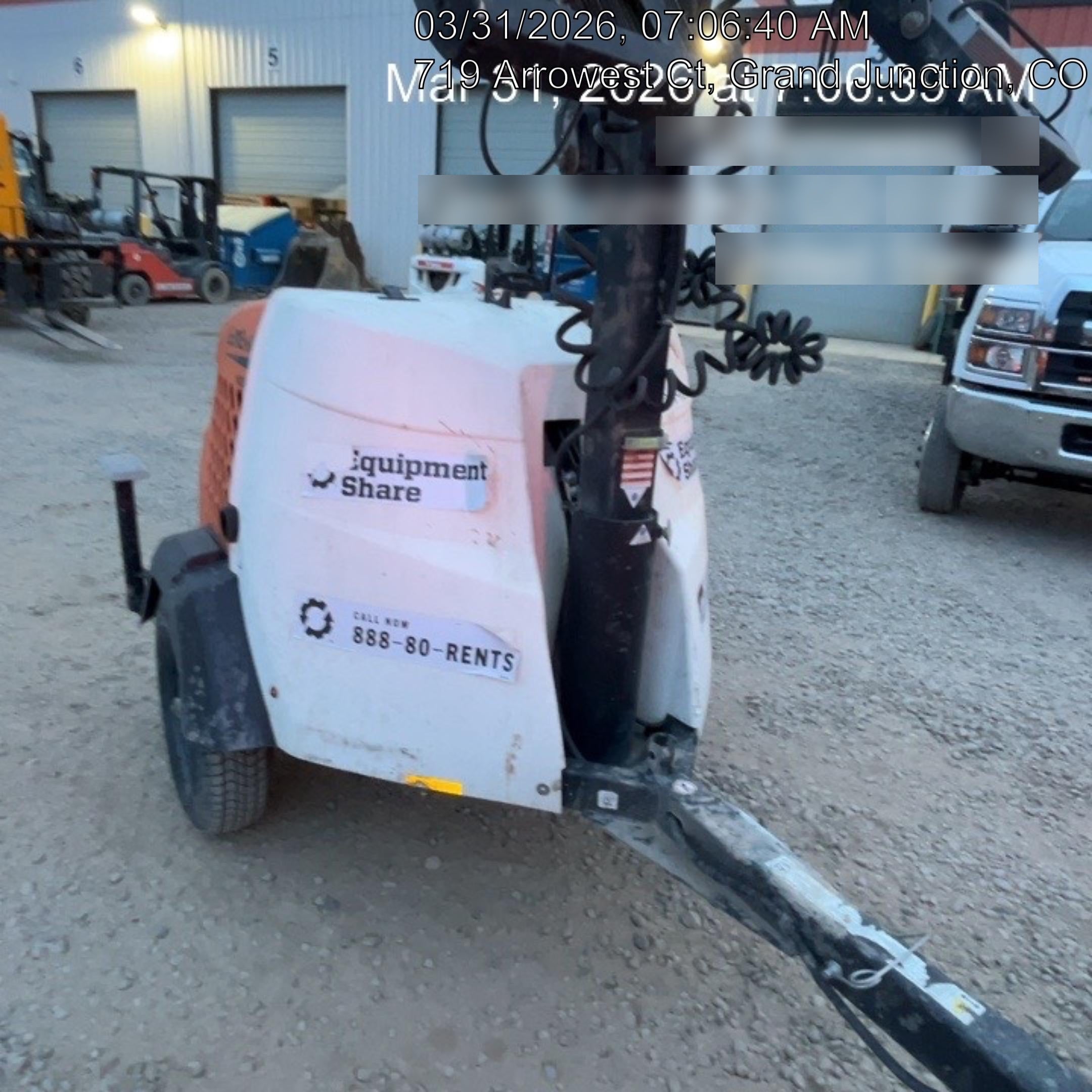 2024 Generac MLT2 Diesel, Flex Switch 120V Input, Powerzone Controller, 
(4) 320W LED Lights, 4kW Generator, 39.9 Gal Fuel Tank, 2" Ball, T3