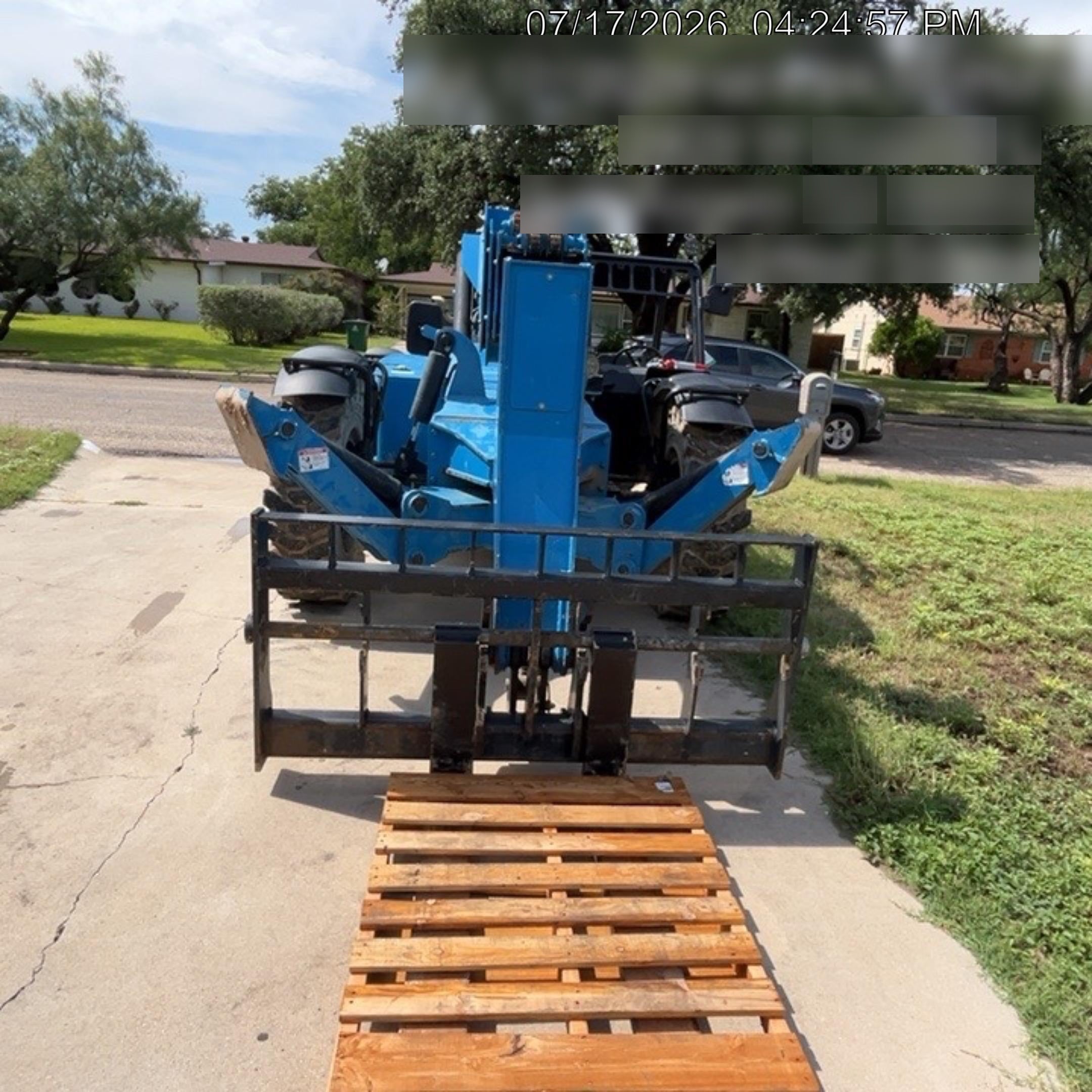 2017 Genie GTH-1056 Genie GTH1056, Solid Tires, 60" carriage, Light Kit, Open ROPS