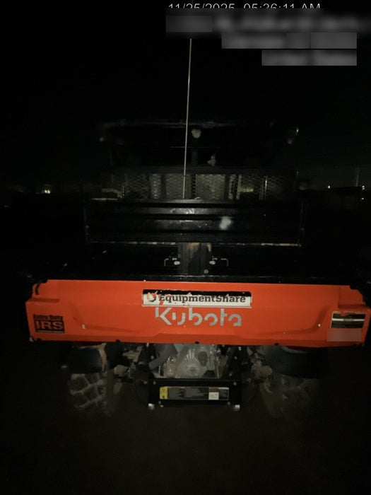 2021 Kubota RTV-X1140W-H Plastic Canopy, Windshield Acrylic Clear, LED Strobe Light, Wire Harness Kit, Back up Alarm