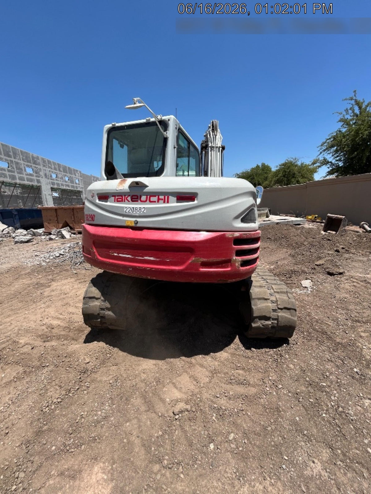 2022 TAKEUCHI TB290C