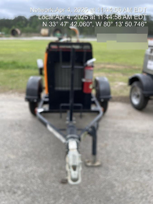 2021 Lincoln Electric Vantage 322 Vantage 322 Ready Pak 3 w/ Decals, ORANGE (includes trailer, cable rack, fender light kit) NO Telematics