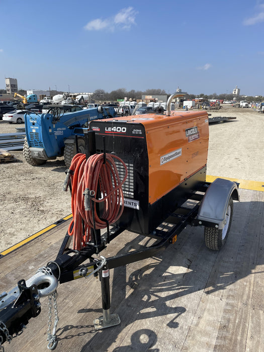 2022 Lincoln Electric LE400 Kubota V1505, Trlr, Cable Rack, Light Kit, ES Decals, T3