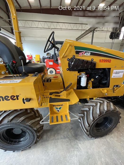2021 VERMEER RTX450