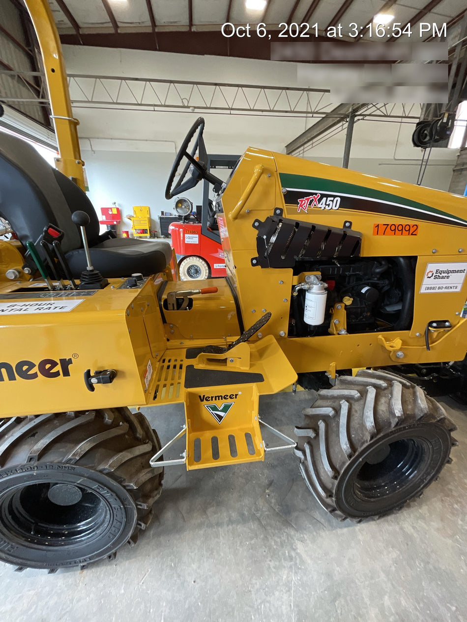 2021 VERMEER RTX450