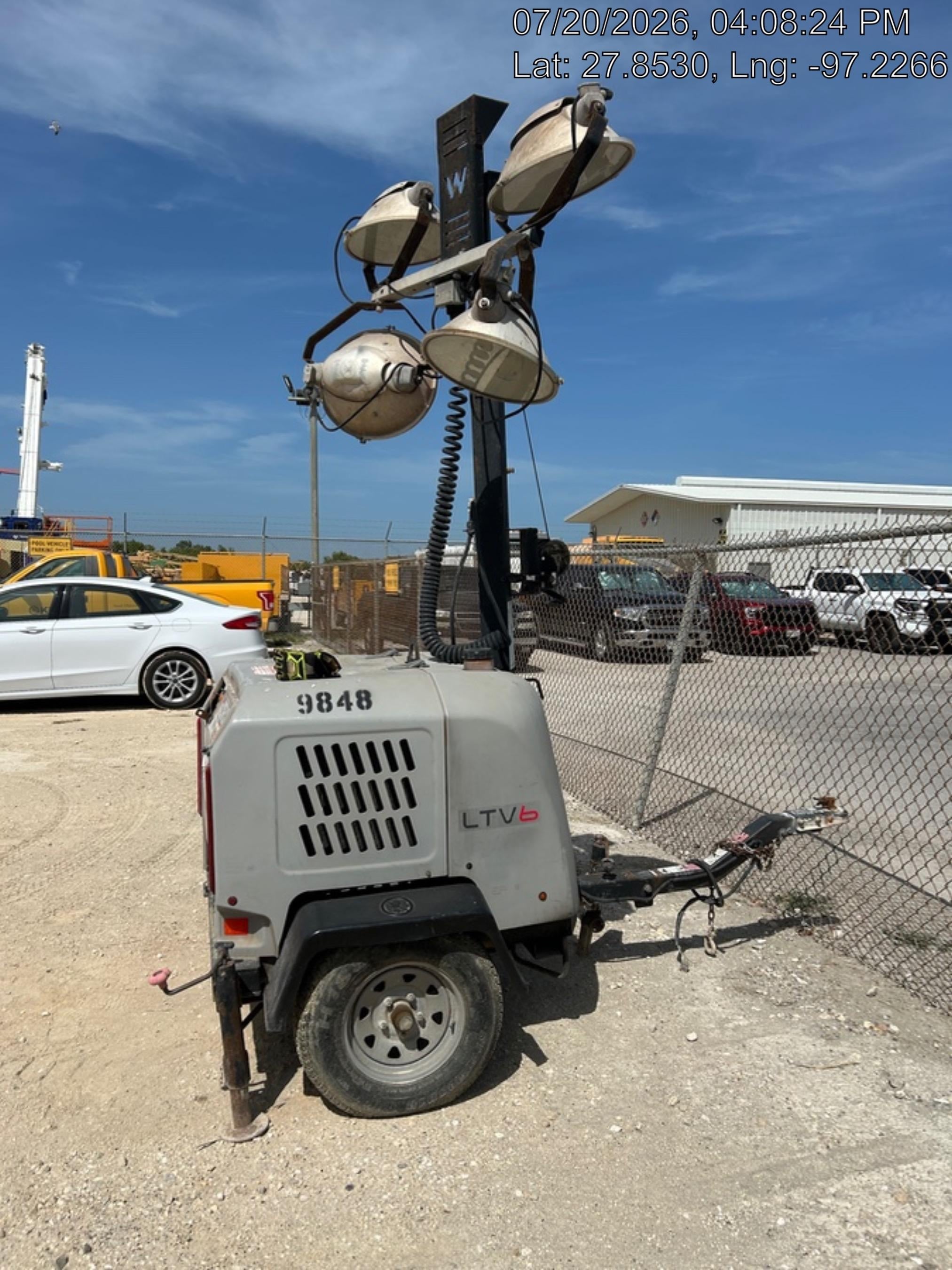 Wacker Neuson LTV6K-MH Wacker Neuson LTV6K Towable Light Tower
