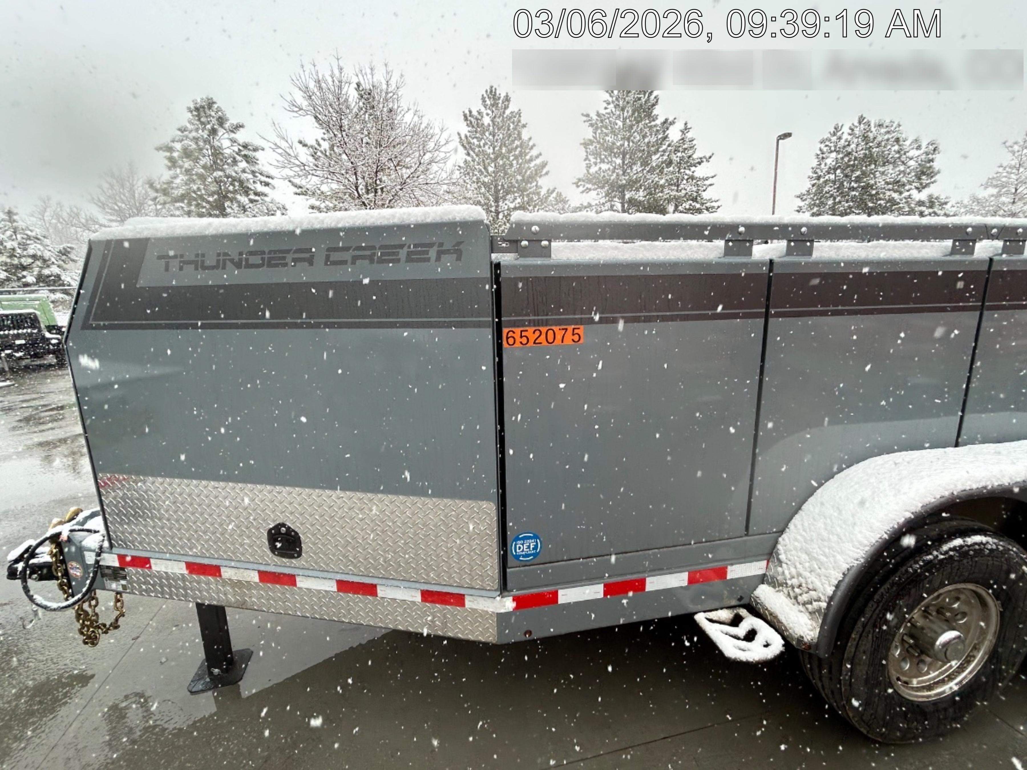 2026 THUNDER CREEK MTT920 - Hazmat not required