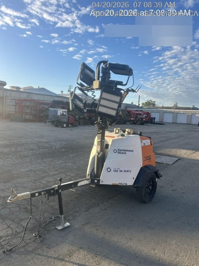 2023 Generac MLT2 Diesel, Flex Switch 120V Input, Powerzone Controller, (4) 320W LED Lights, 4kW Generator, 39.9 Gal Fuel Tank, 2" Ball, T3