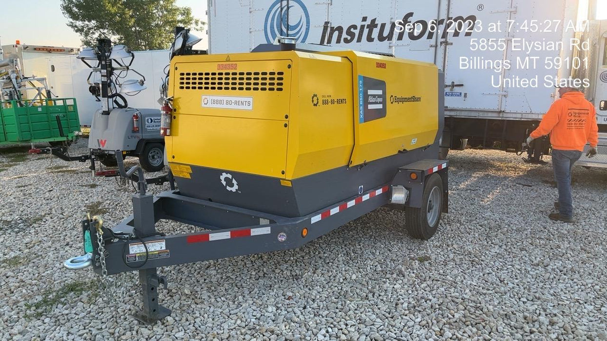 2023 ATLAS COPCO XAS 850
