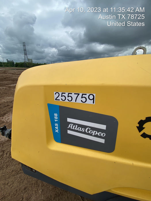 2022 ATLAS COPCO XAS188 CWK