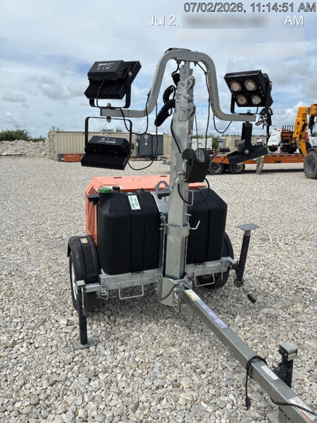 2023 Wanco WLTT-4MM4K Diesel, Deep Sea Controller, Shore Power Plug, Auto Start, (4) 350W LED Floodlights, 4kW Generator, 60 Gal Fuel Tank, 2" Ball, T3