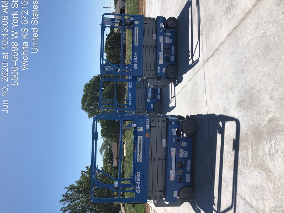 2020 Genie GS-1930 Fixed rails with chain entry gate - Pre A92.20