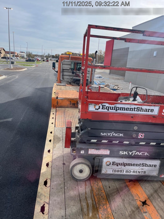 2019 Skyjack SJIII-3219 Standard Options, Trojan Batteries