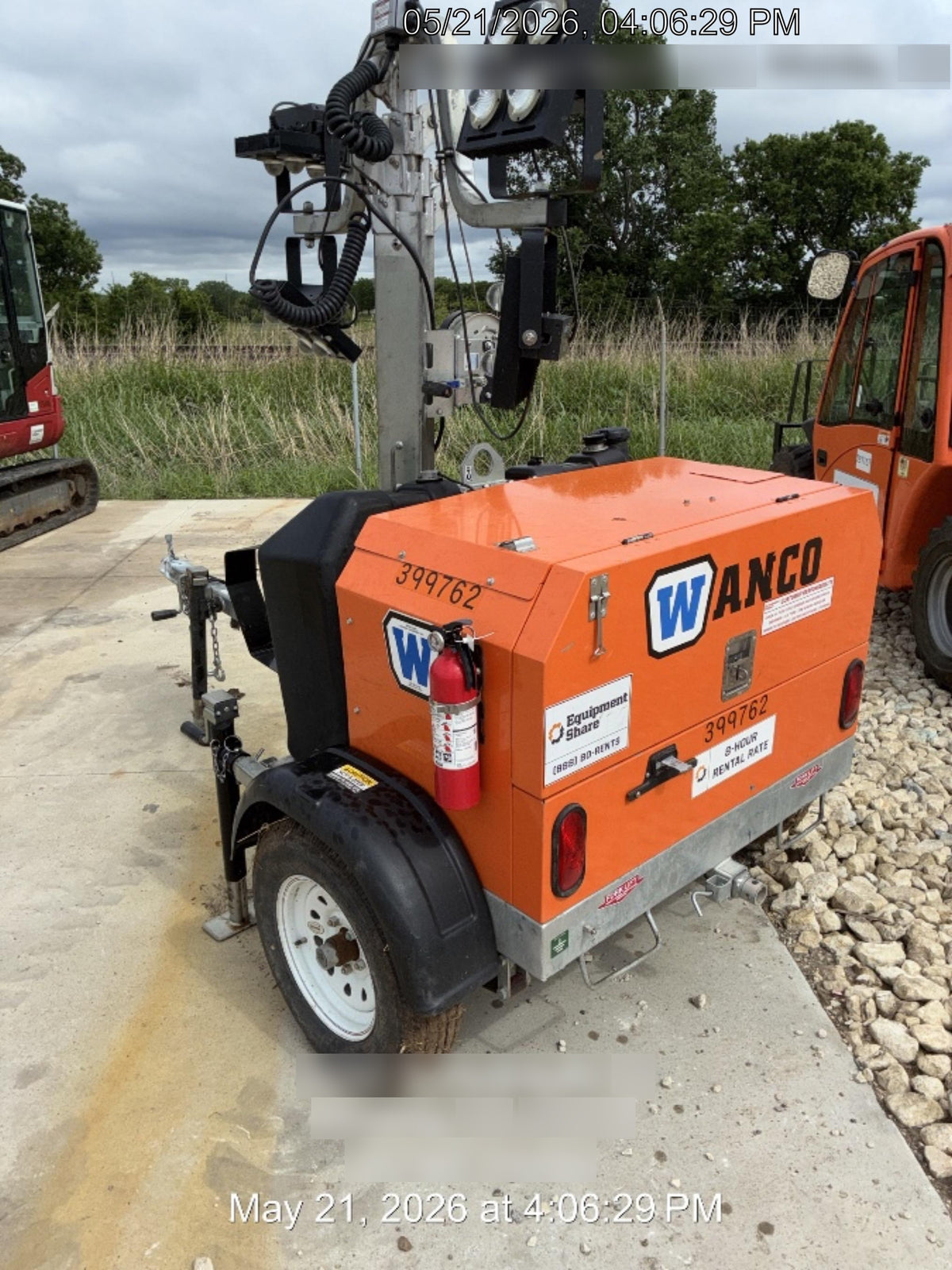 2024 Wanco WLTT-4MM4K Diesel, Deep Sea Controller, Shore Power Plug, Auto Start, (4) 350W LED Floodlights, 4kW Generator, 60 Gal Fuel Tank, 2" Ball, T3