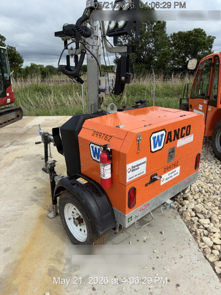 2024 Wanco WLTT-4MM4K Diesel, Deep Sea Controller, Shore Power Plug, Auto Start, (4) 350W LED Floodlights, 4kW Generator, 60 Gal Fuel Tank, 2" Ball, T3