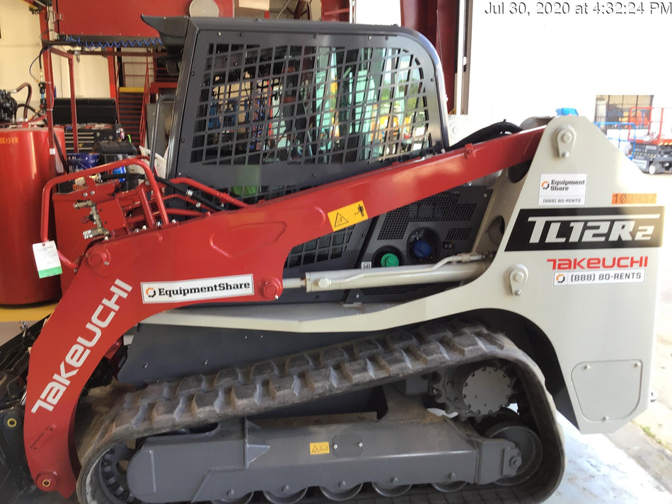 2020 Takeuchi TL12R2-CR Cab/Heat/Air, 111hp, Hydraulic QC