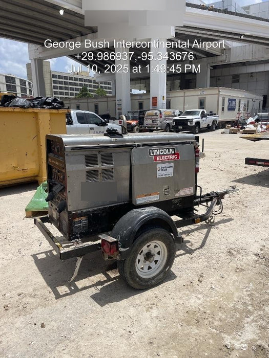 2019 Lincoln Electric Vantage 322 Lincoln Vantage 322 Welder w/Trailer, Light Kit, Cable Rack