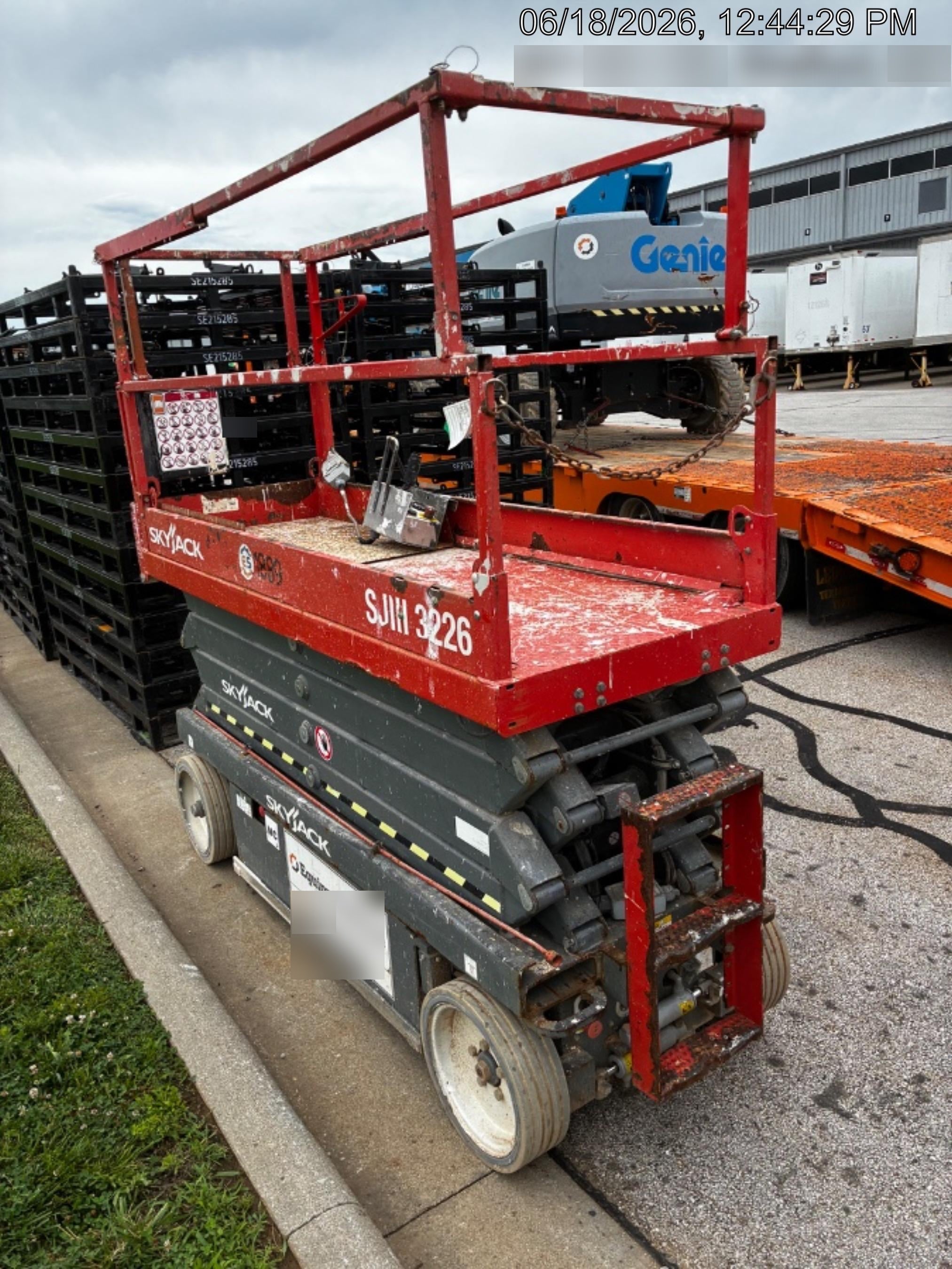 2016 Skyjack SJIII-3226 26' Electric Scissor Lift