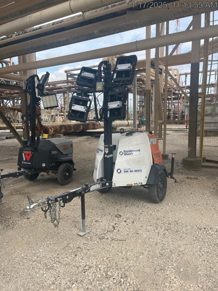 2025 Generac MLTS-4 Diesel, Mitsubishi L2E, 7.1 hp @1800 rpm, Flex Switch 120V Input, Powerzone Controller, (4) 320W LED Lights, 4kW Generator, 39.9 Gal Fuel Tank, 2" Ball, ES Decals
