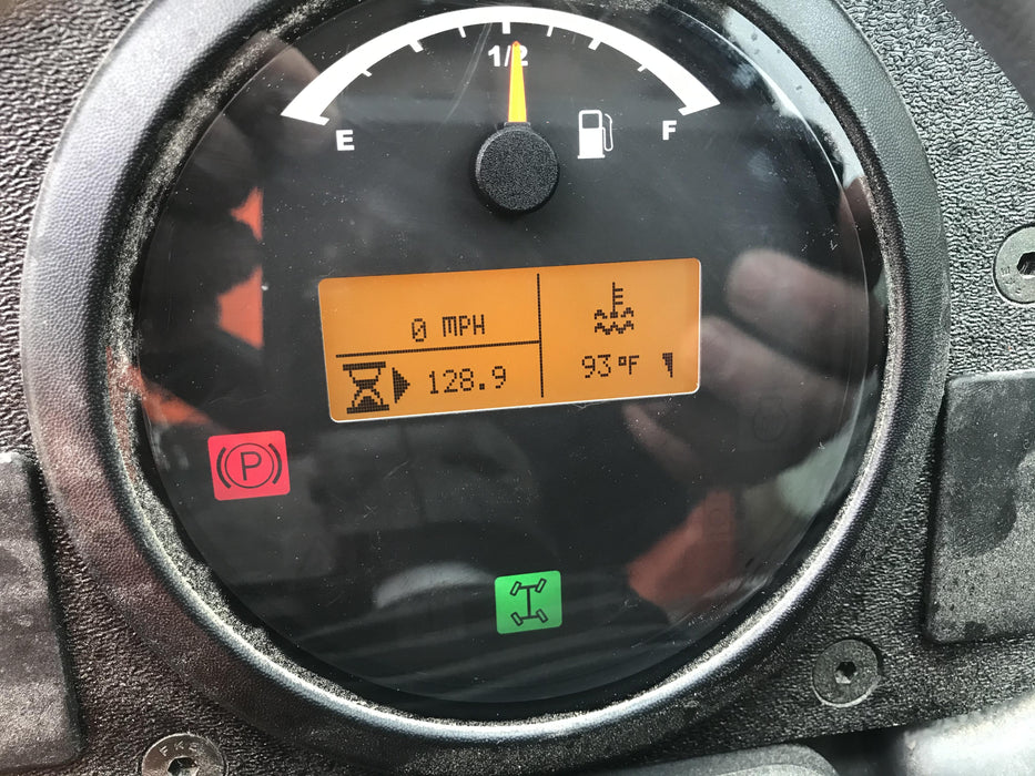 2020 JLG G5-18A Cab/Heat/Air, NM Solid Tires, Beacon w/48" Carriage, 48" Pallet Forks