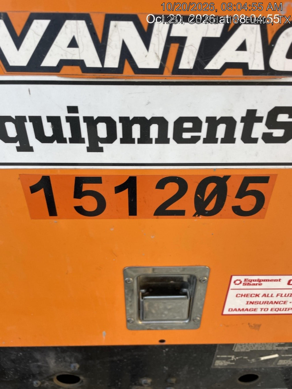 2021 Lincoln Electric Vantage 322 Vantage 322 Ready Pak 3 w/ Telematics & Decals, ORANGE (includes trailer, cable rack, fender light kit)