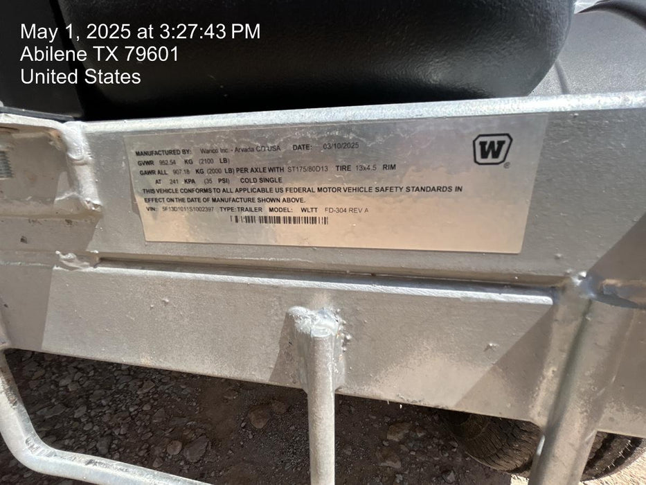 2025 WANCO WLTT-4MM4K