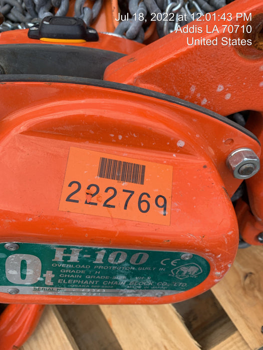 2022 ELEPHANT H100-10-15