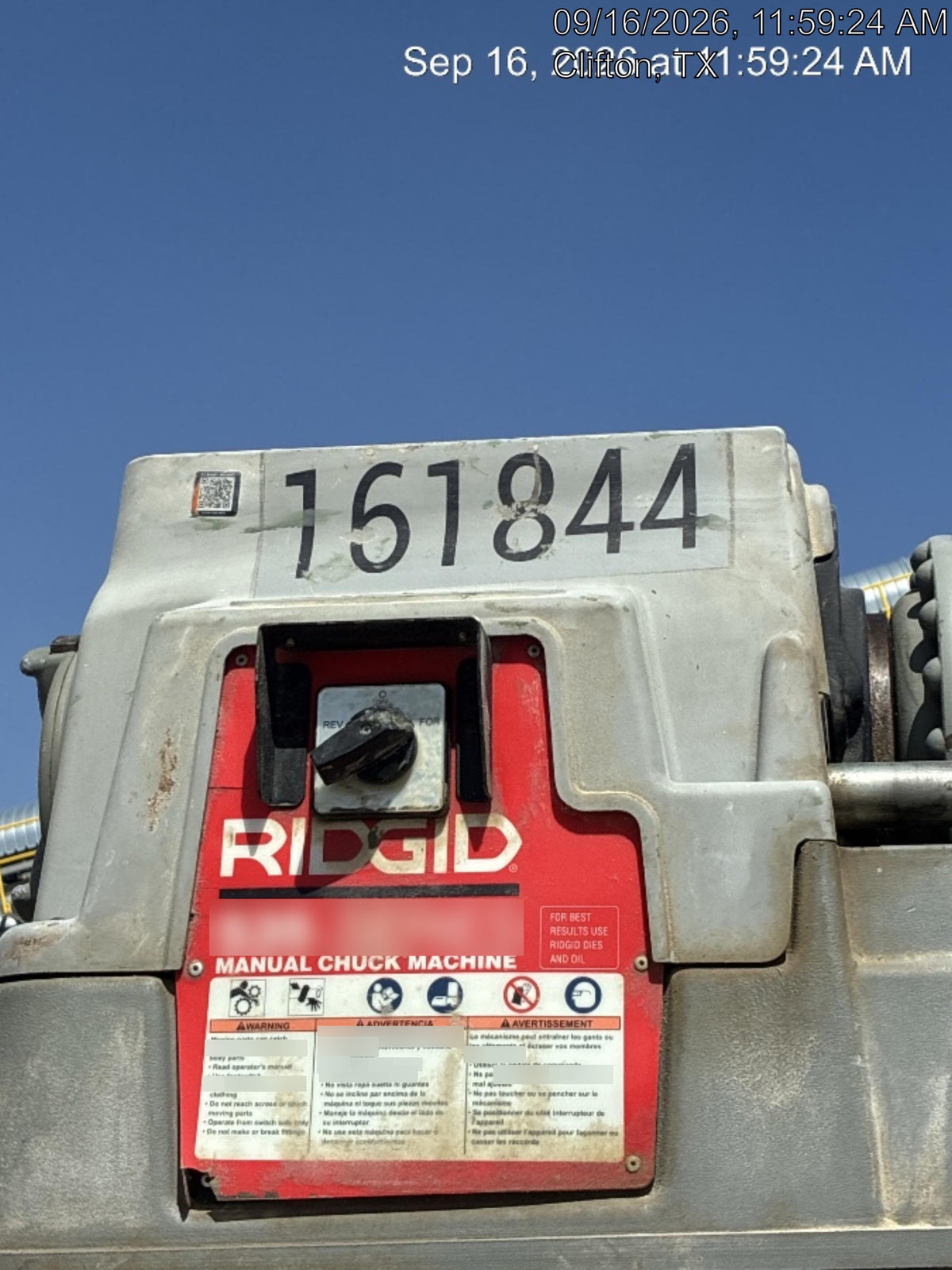 2021 RIDGID 535