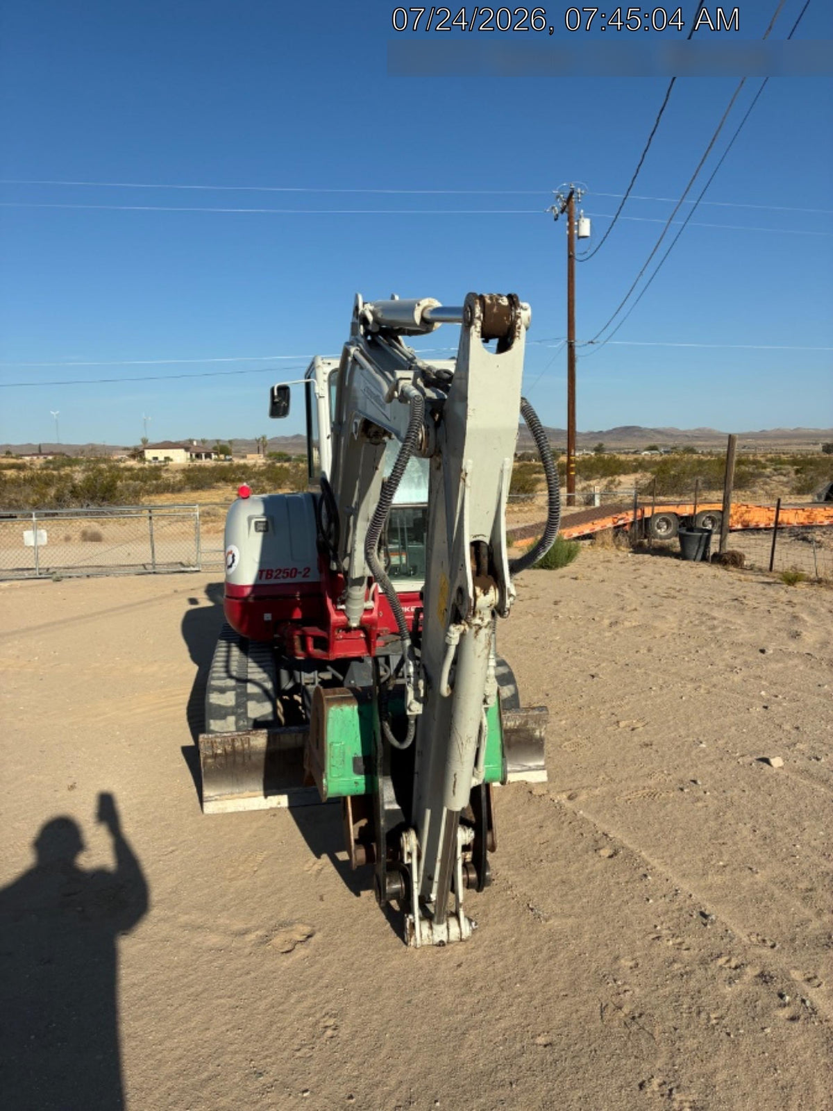 2023 TAKEUCHI TB250-2CR