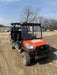 2020 Kubota RTV-X1140W-H 4WD utility cart -LED strobe -Windshield tempered glass -Plastic canopy -Wire harness kit -Backup alarm