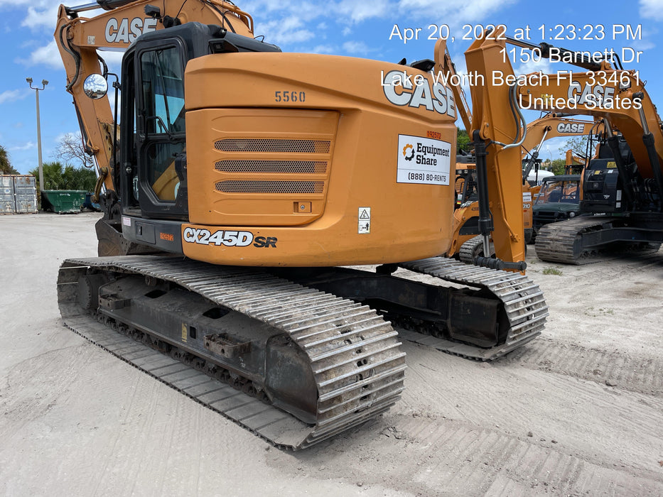 2018 CASE CX245D SR