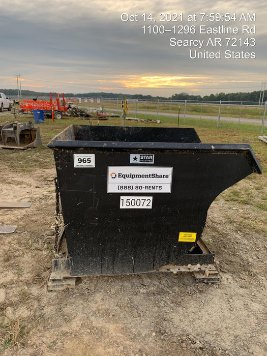 2021 STAR INDUSTRIES M-1820 - Self-Dump Hopper