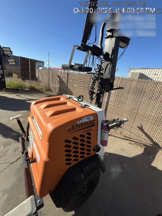 2023 Generac MLT2 Diesel, Flex Switch 120V Input, Powerzone Controller, (4) 320W LED Lights, 4kW Generator, 39.9 Gal Fuel Tank, 2" Ball, T3