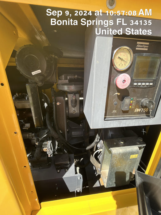 2020 ATLAS COPCO PAS 150 HF CS Enclosed