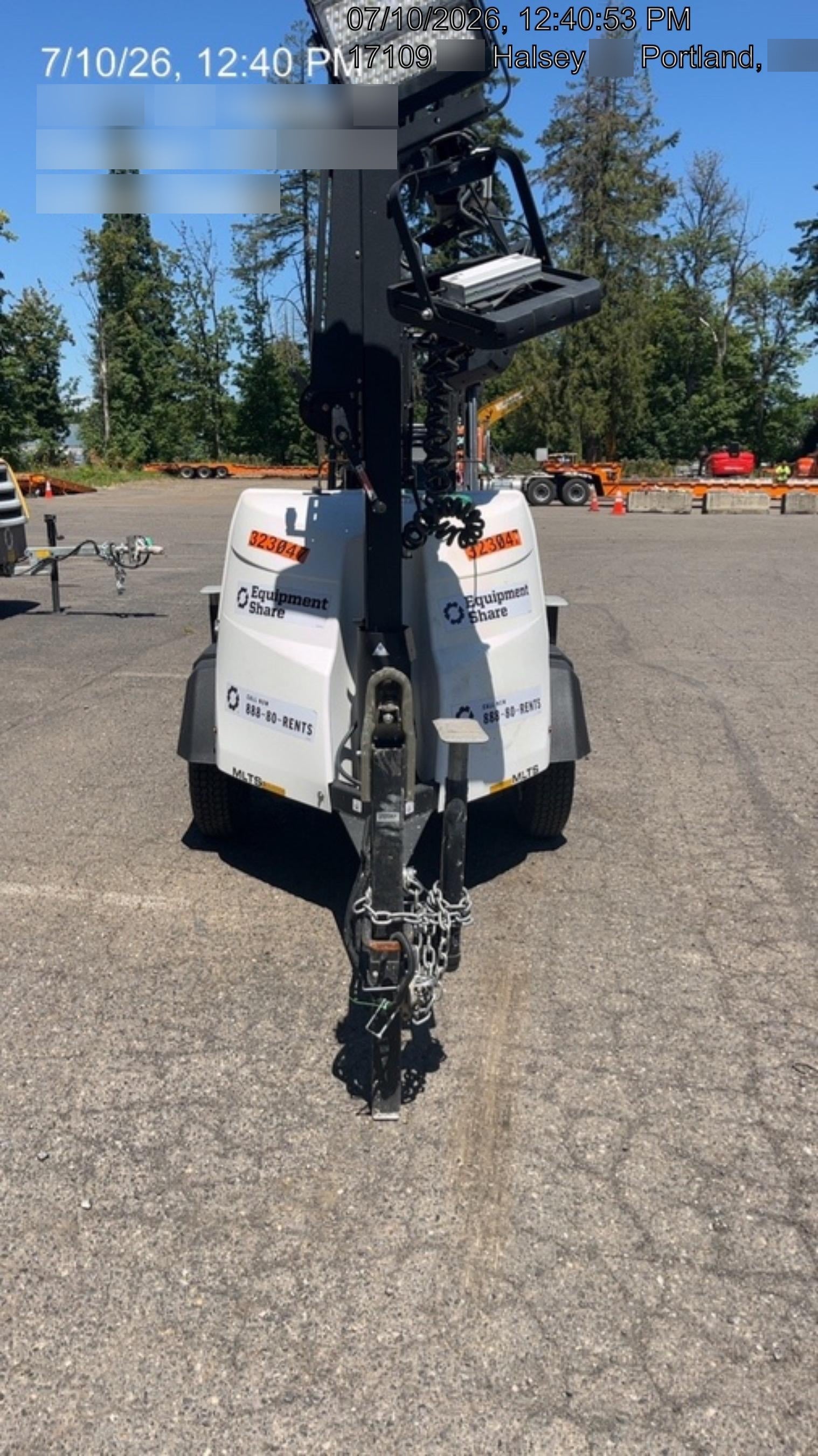 2023 Generac MLT2 Diesel, Flex Switch 120V Input, Powerzone Controller, (4) 320W LED Lights, 4kW Generator, 39.9 Gal Fuel Tank, 2" Ball, T3
