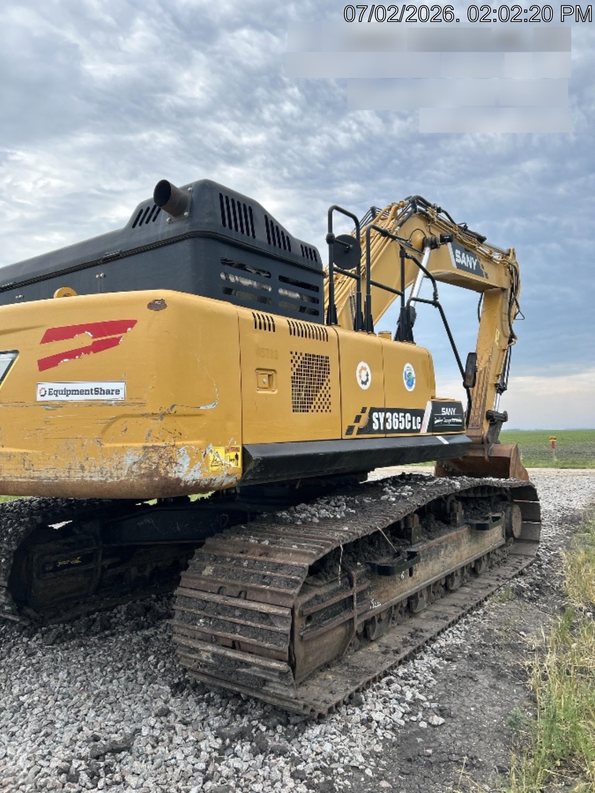 2019 SANY SY365C LC