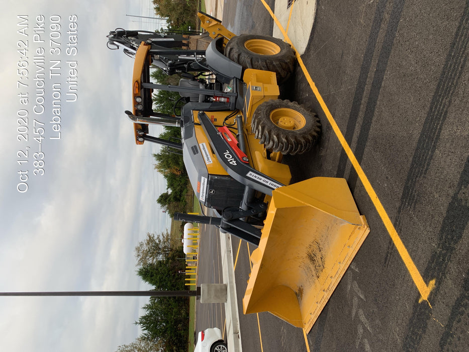 2020 John Deere 410L - Extendable Stick Canopy, 4WD, Extendable Stick, Pilot Controls, 2 Way Hydraulics, TAG Manual QC