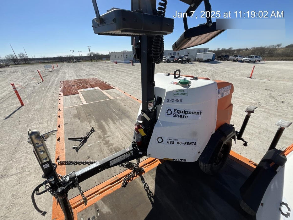 2024 Generac MLT2 Diesel, Flex Switch 120V Input, Powerzone Controller, 
(4) 320W LED Lights, 4kW Generator, 39.9 Gal Fuel Tank, 2" Ball, T3