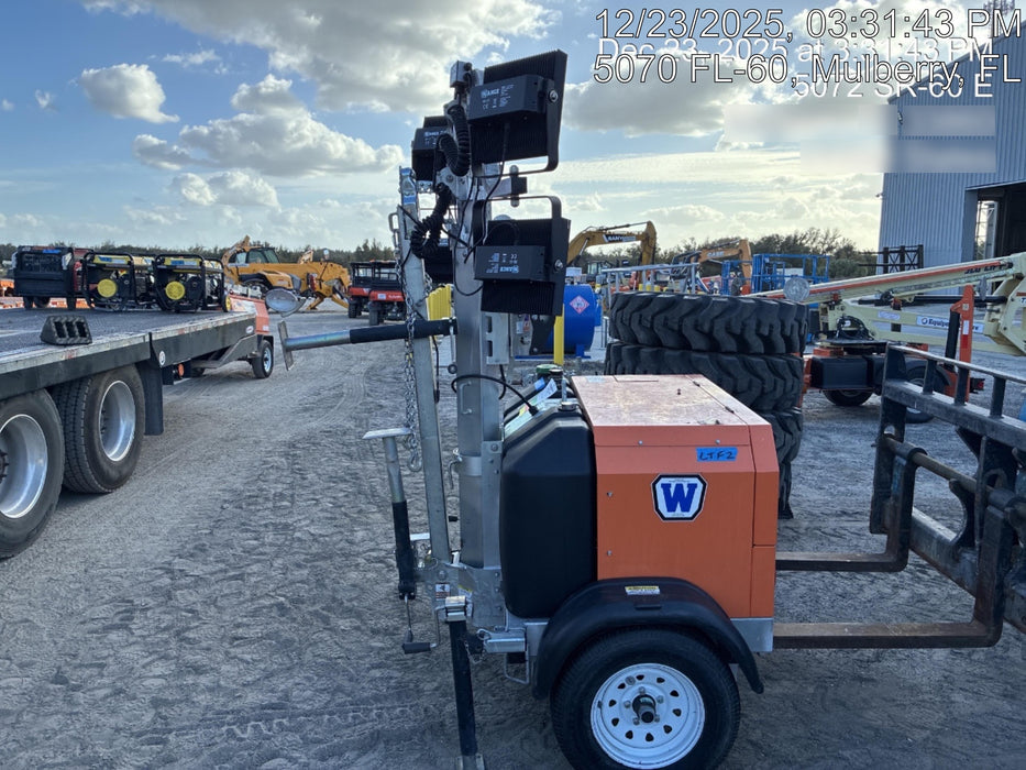 2023 Wanco WLTT-4MM4K Diesel, Deep Sea Controller, Shore Power Plug, Auto Start, (4) 350W LED Floodlights, 4kW Generator, 60 Gal Fuel Tank, 2" Ball, T3