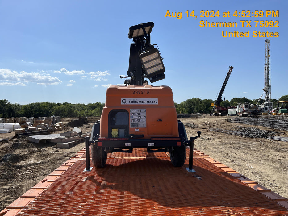 2024 Generac MLT2 Diesel, Flex Switch 120V Input, Powerzone Controller, 
(4) 320W LED Lights, 4kW Generator, 39.9 Gal Fuel Tank, 2" Ball, T3