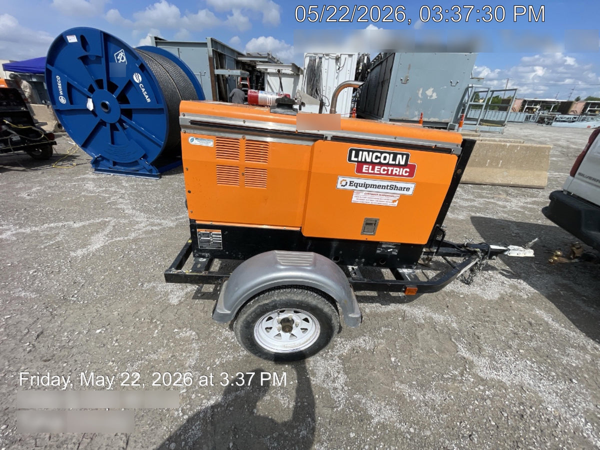 2022 Lincoln Electric LE400 Kubota V1505, Trlr, Cable Rack, Light Kit, ES Decals, T3